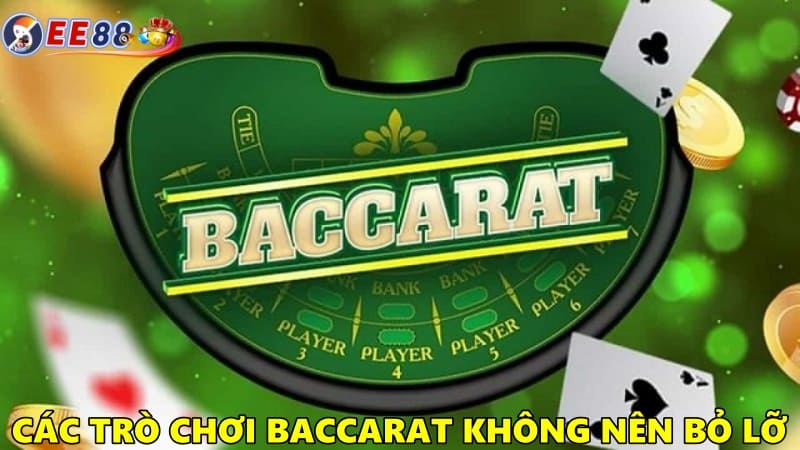 Các trò chơi baccarat